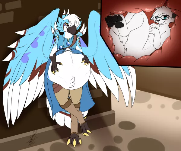 The Early Bird Catches the Cat by shikaro [oral][soft][willing]