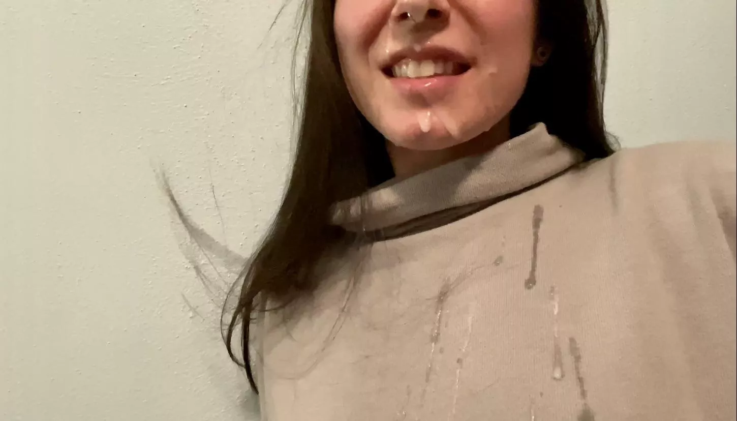 The facials I get always cover my clothes, too 💦😏 (f) OC