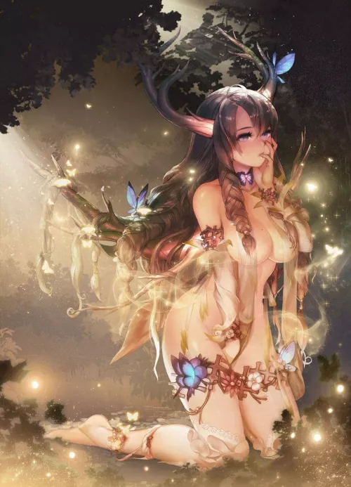 the forest of fireflies