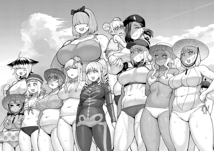 The Girls From Elf-san Wa Yaserarenai Are Ready For the Beach The Girls From Elf-san Wa Yaserarenai Are Ready For the Beach