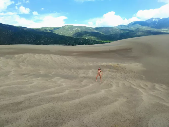 The Great Sand Dunes. The Great Sand Dunes.