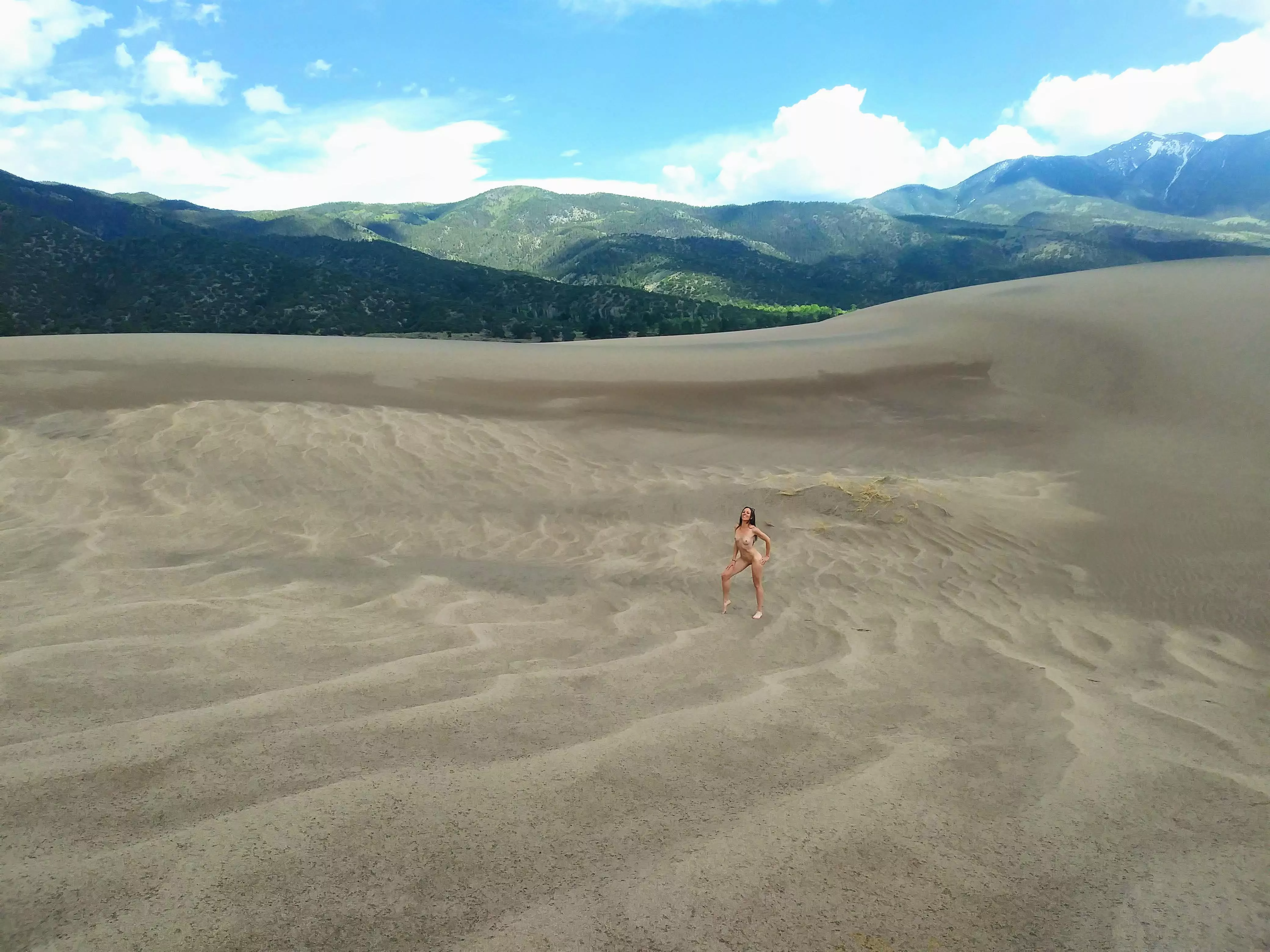 The Great Sand Dunes. The Great Sand Dunes.