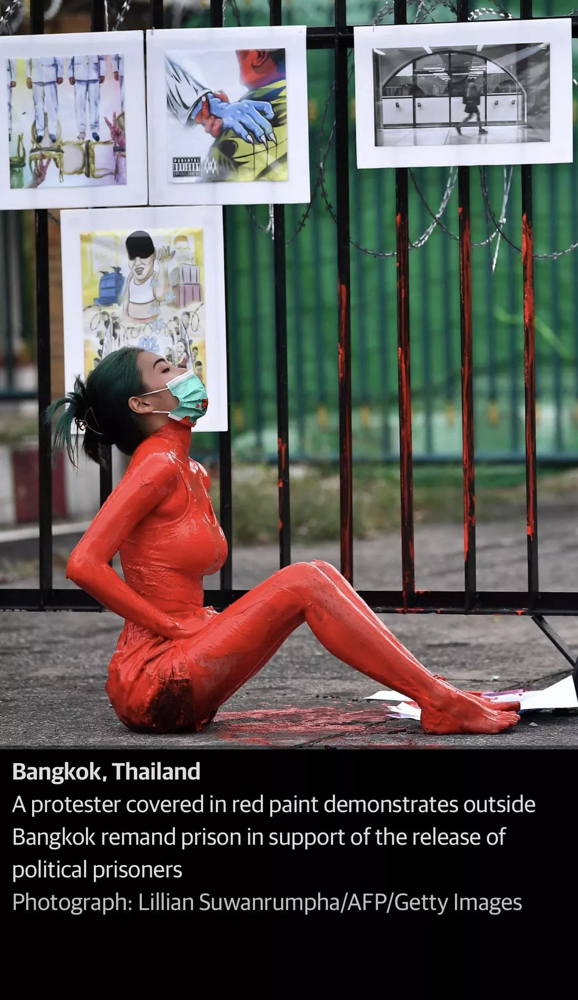 The Guardian: look at this protest against political imprisonment! ….. Me: Damn that woman hot The Guardian: look at this protest against political imprisonment! ….. Me: Damn that woman hot