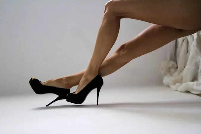 The heels stay on π