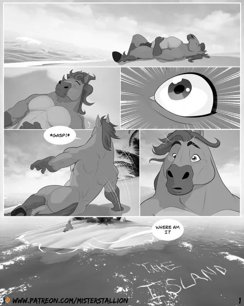 The Island - pg 1