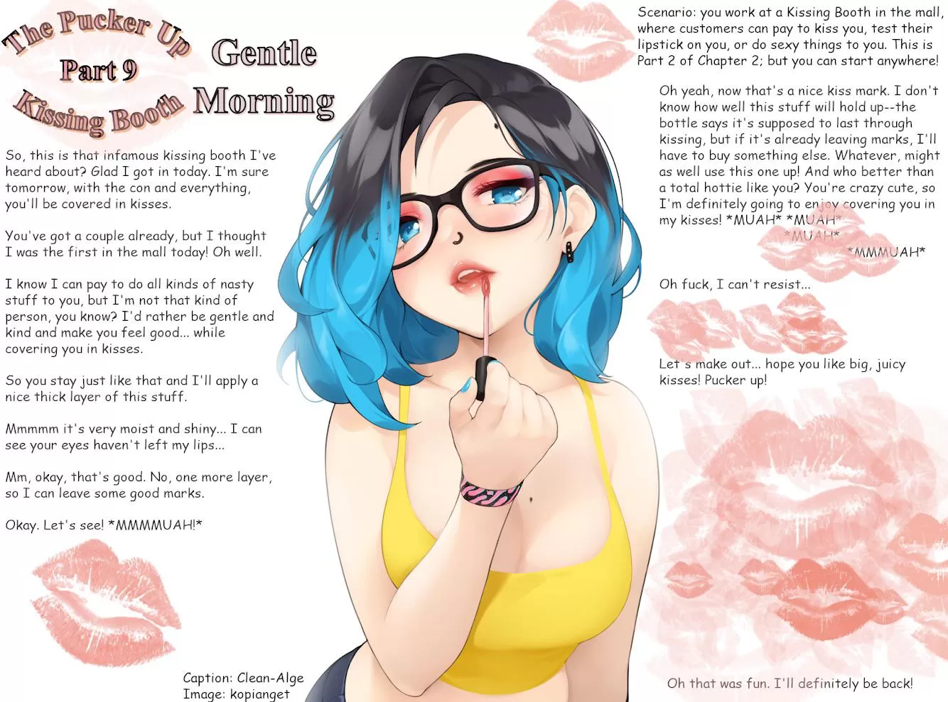 The Kissing Booth, Part 9: A Gentle Morning [kissing] [lipstick] nudes :  hentaicaptions | NUDE-PICS.ORG