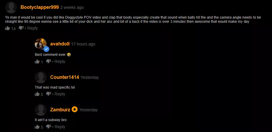 The last comment lmao The last comment lmao