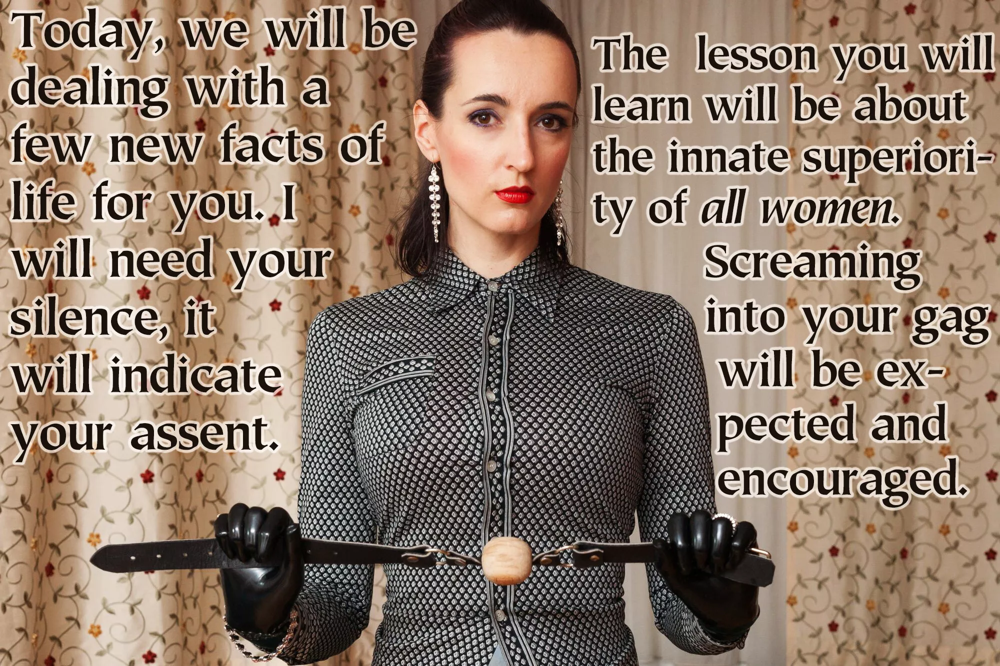 The lesson may be long, but it will be thorough. The lesson may be long, but it will be thorough.