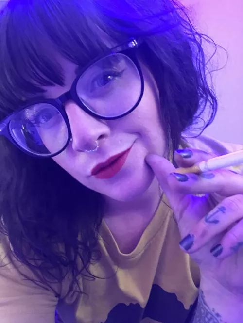 The lighting in my room makes everything a filter 😂