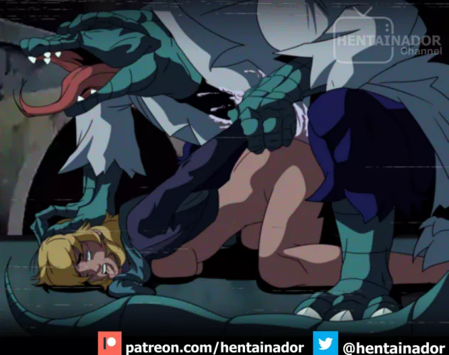 The Lizard and his wife (Hentainador)[Marvel]