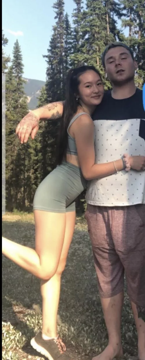 The lululemon shorts are a whole vibe