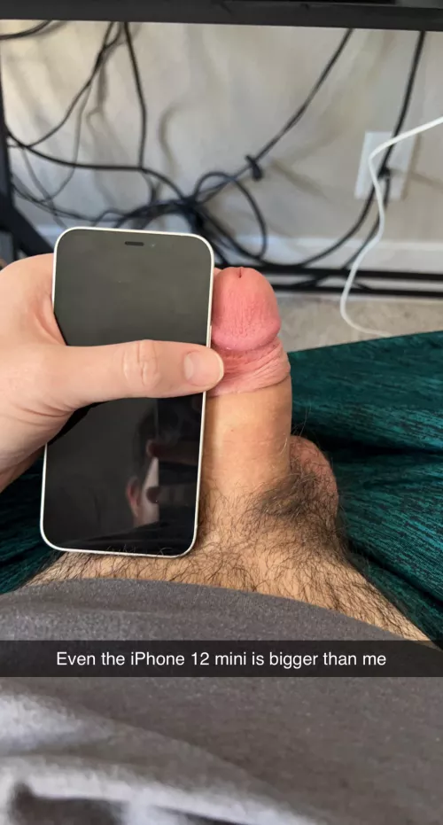 The mini looks big compared to me