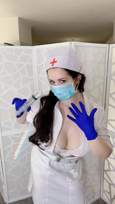 The nurse will see you now 😈 [OC]