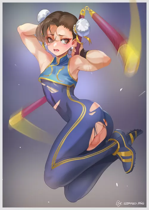 The other art of chun-li in gender bend world
