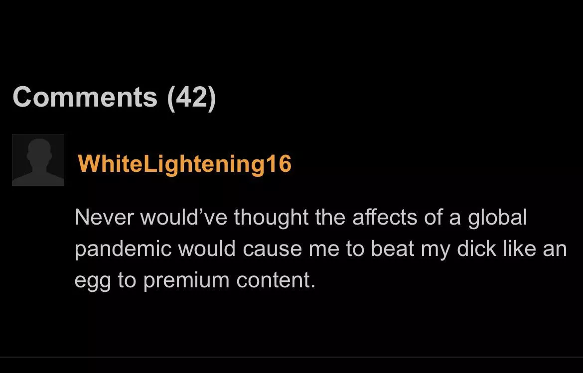 The pandemic has affected us all.