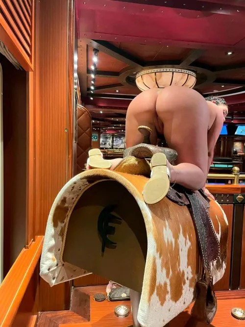 The people at the bar said that all the pros practice naked [f]