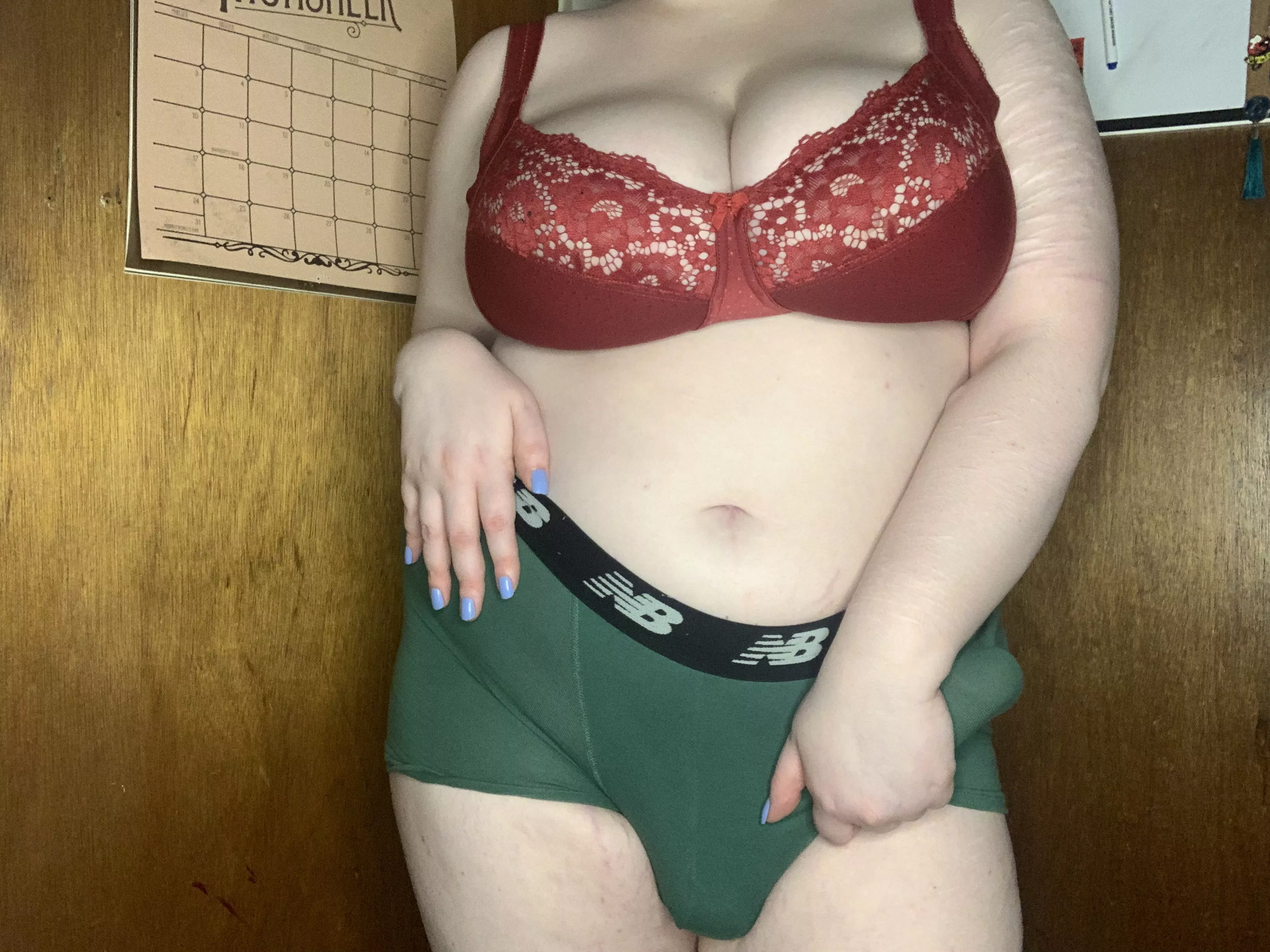 The person with the bigger cock should do the fucking and, well.....