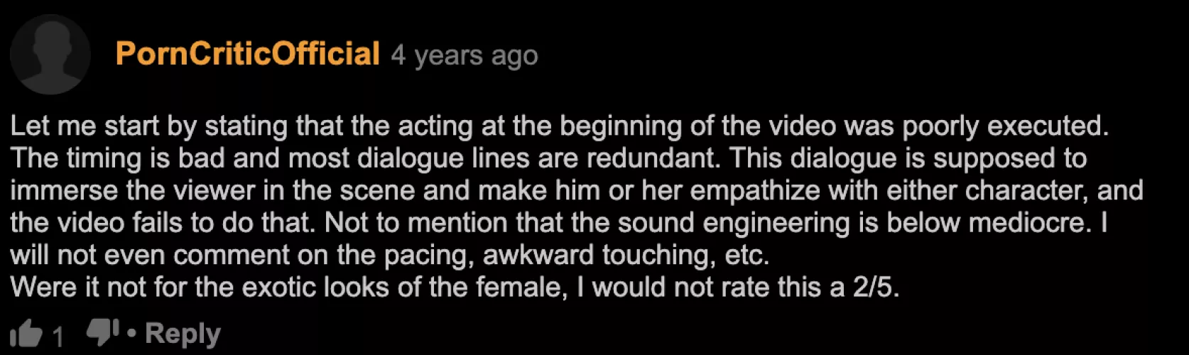 The porn analyzer
