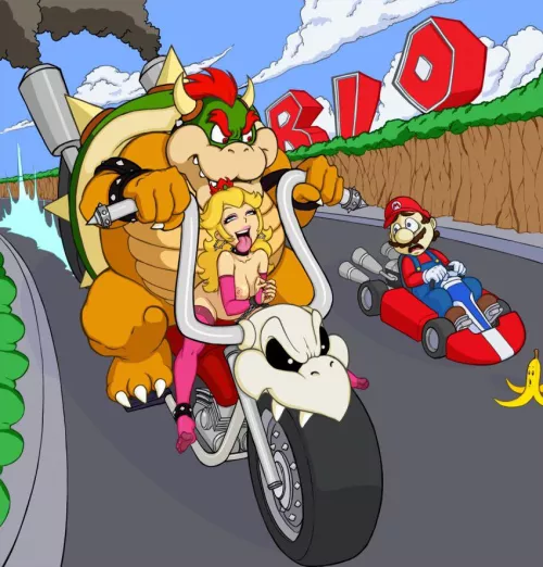The reason Bowser carts