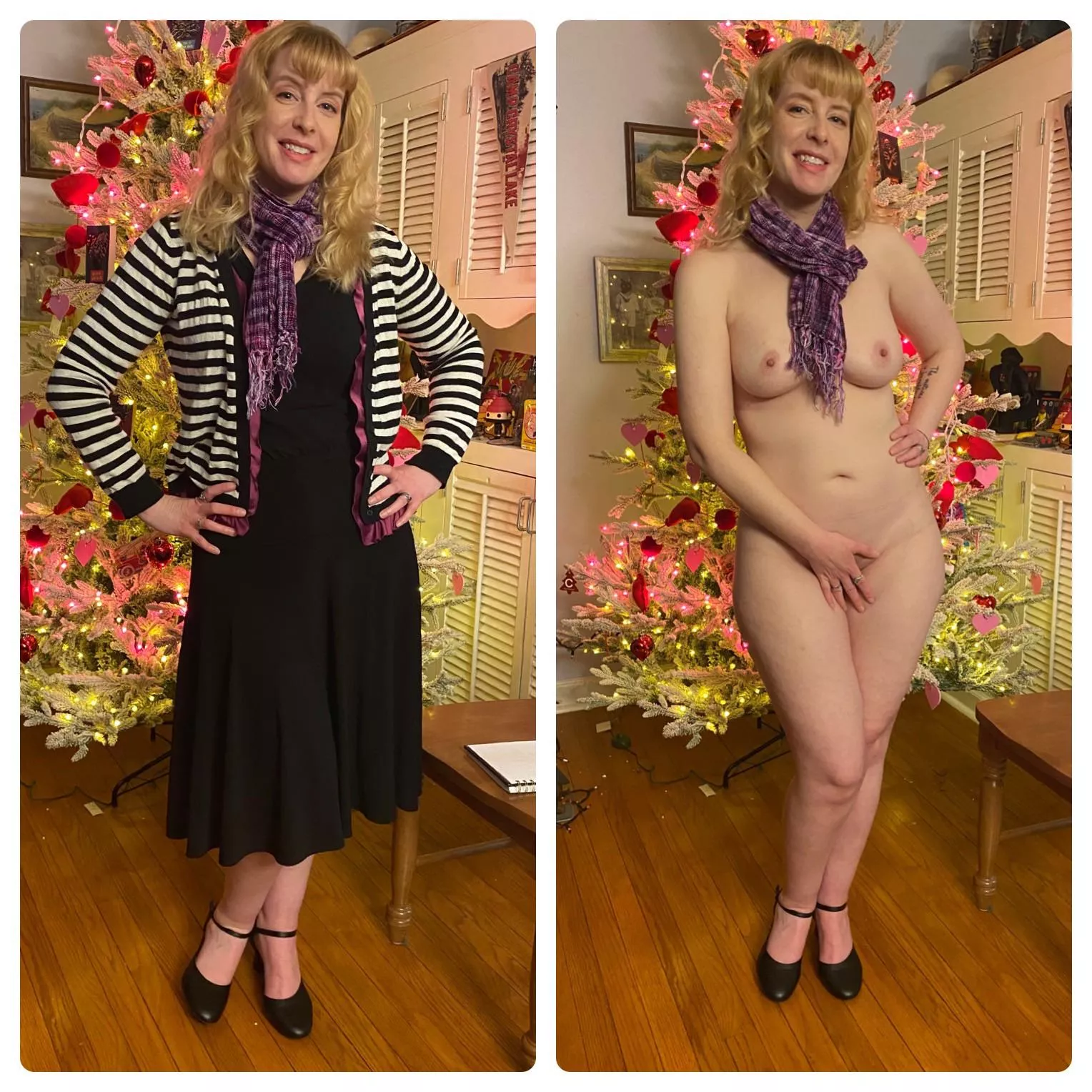 The scarf goes with all my outfits