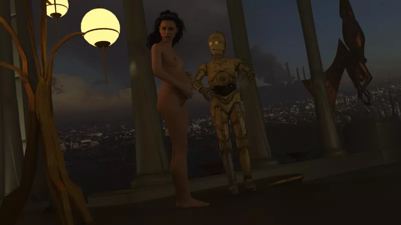 The Senator is pregnant. (AlexBridger)