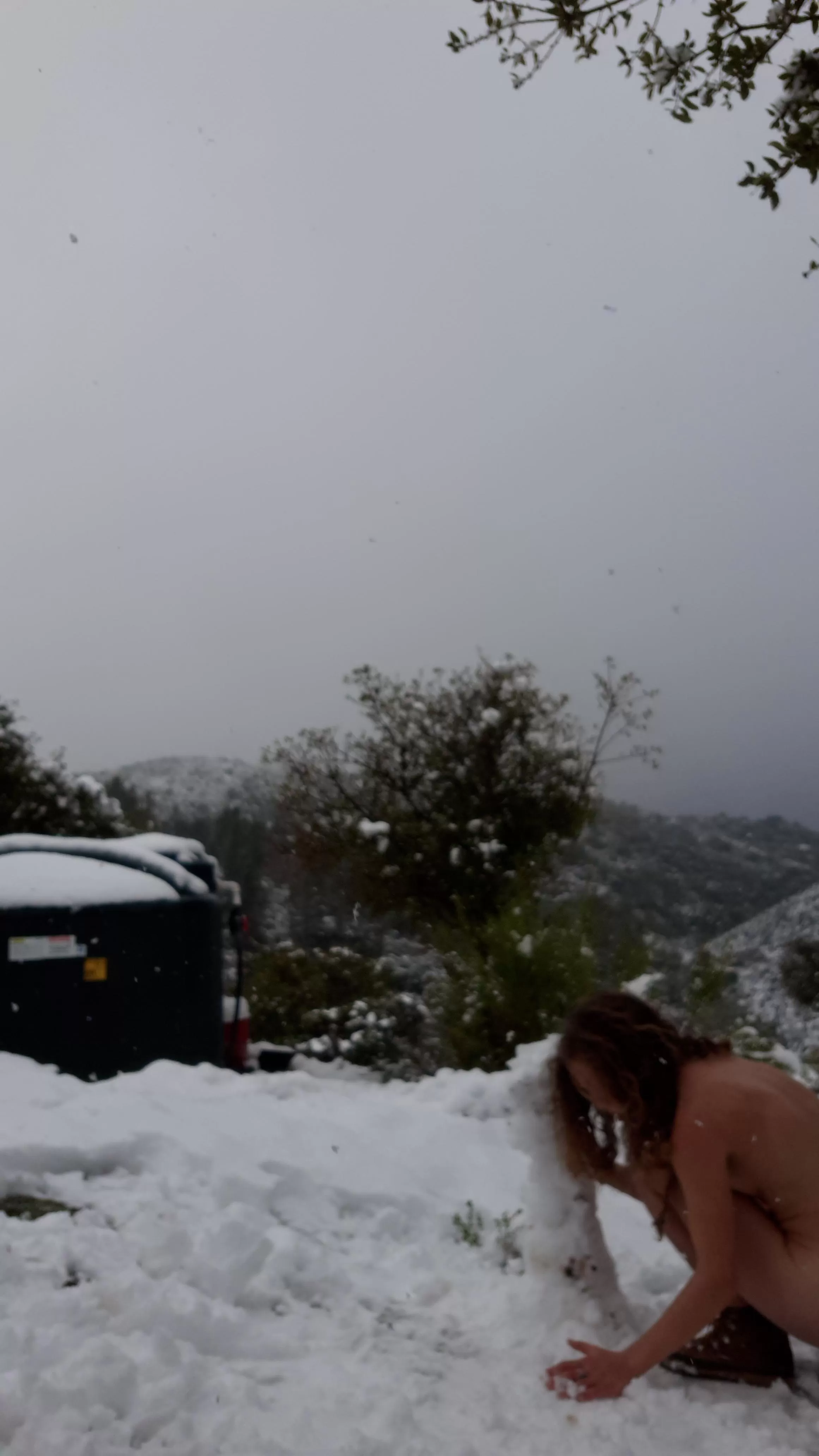 The show is somehow warmer when you are naked. The show is somehow warmer when you are naked.