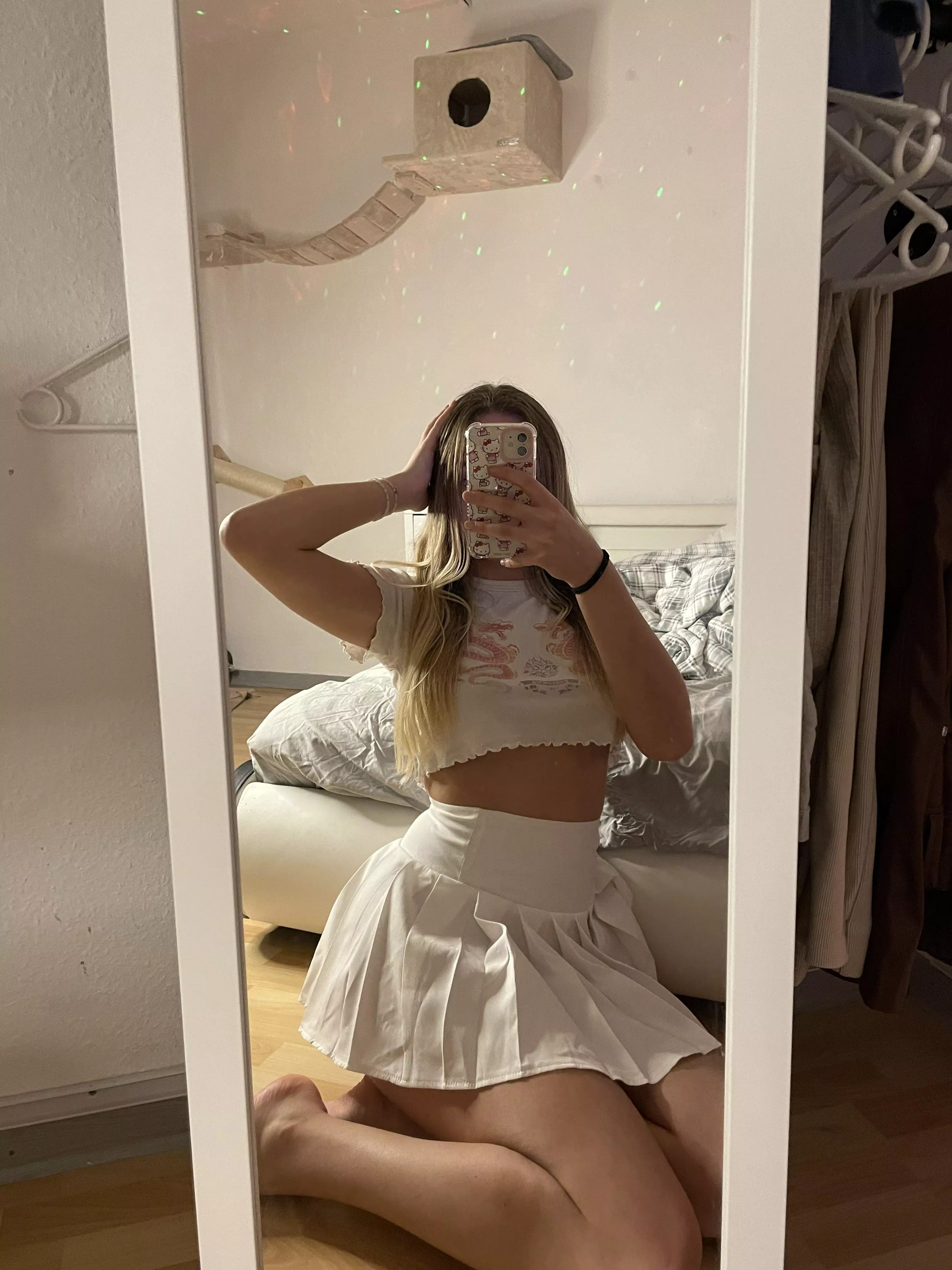 the skirt stays on during sex!