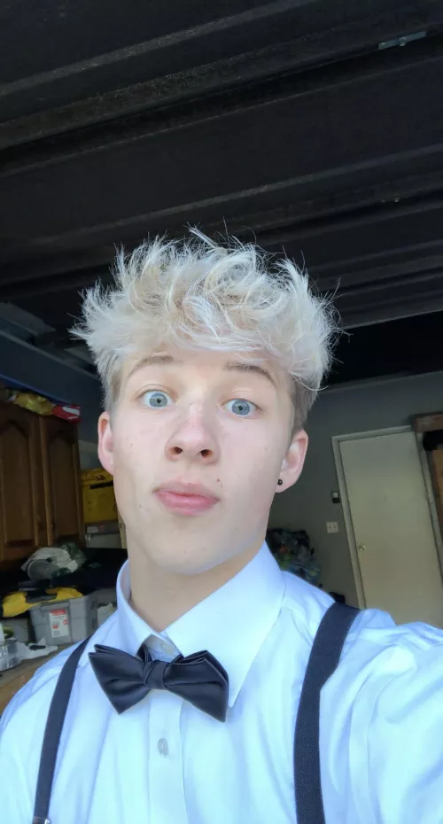 The time I got dressed up and kissed a boy for the first time