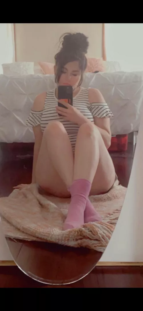 the very first feet pic i ever took for reddit last june, i was extra shy back then...