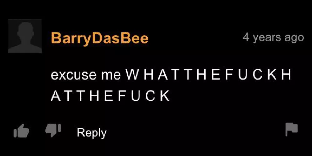 The vid is weird