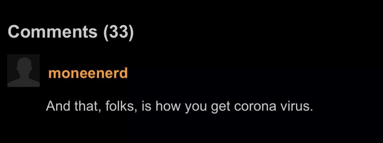 The video was something nasty but I don’t remember what