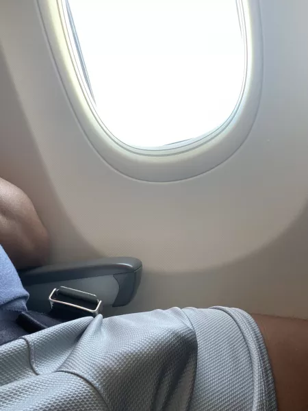 The view in 11A is better inside than out The view in 11A is better inside than out