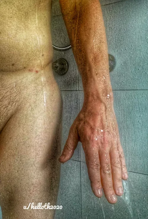 The water felt good this morning