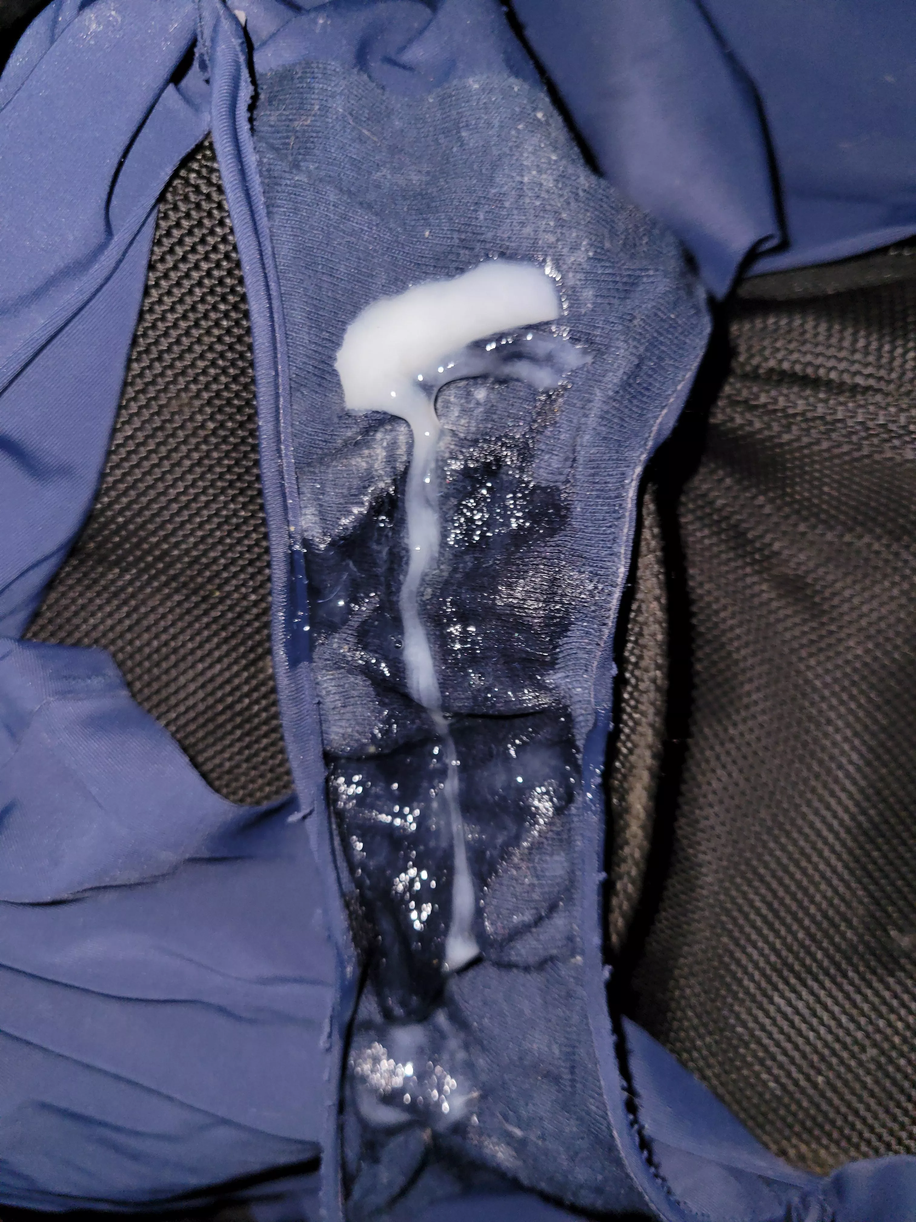 The wife's after sex cum panties