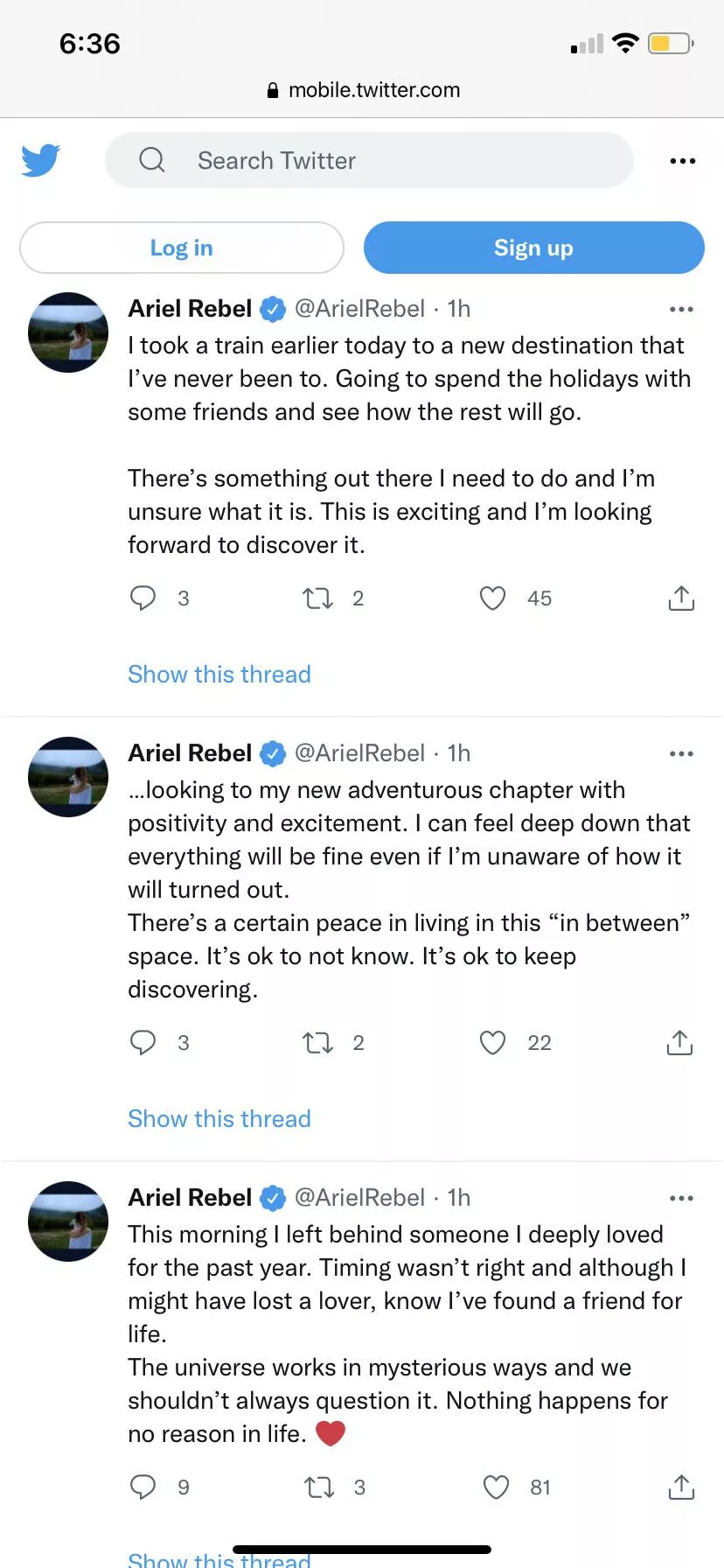 There goes Unplugged. Feels bad breakups are tough, but doing an OF was premature as fuck.