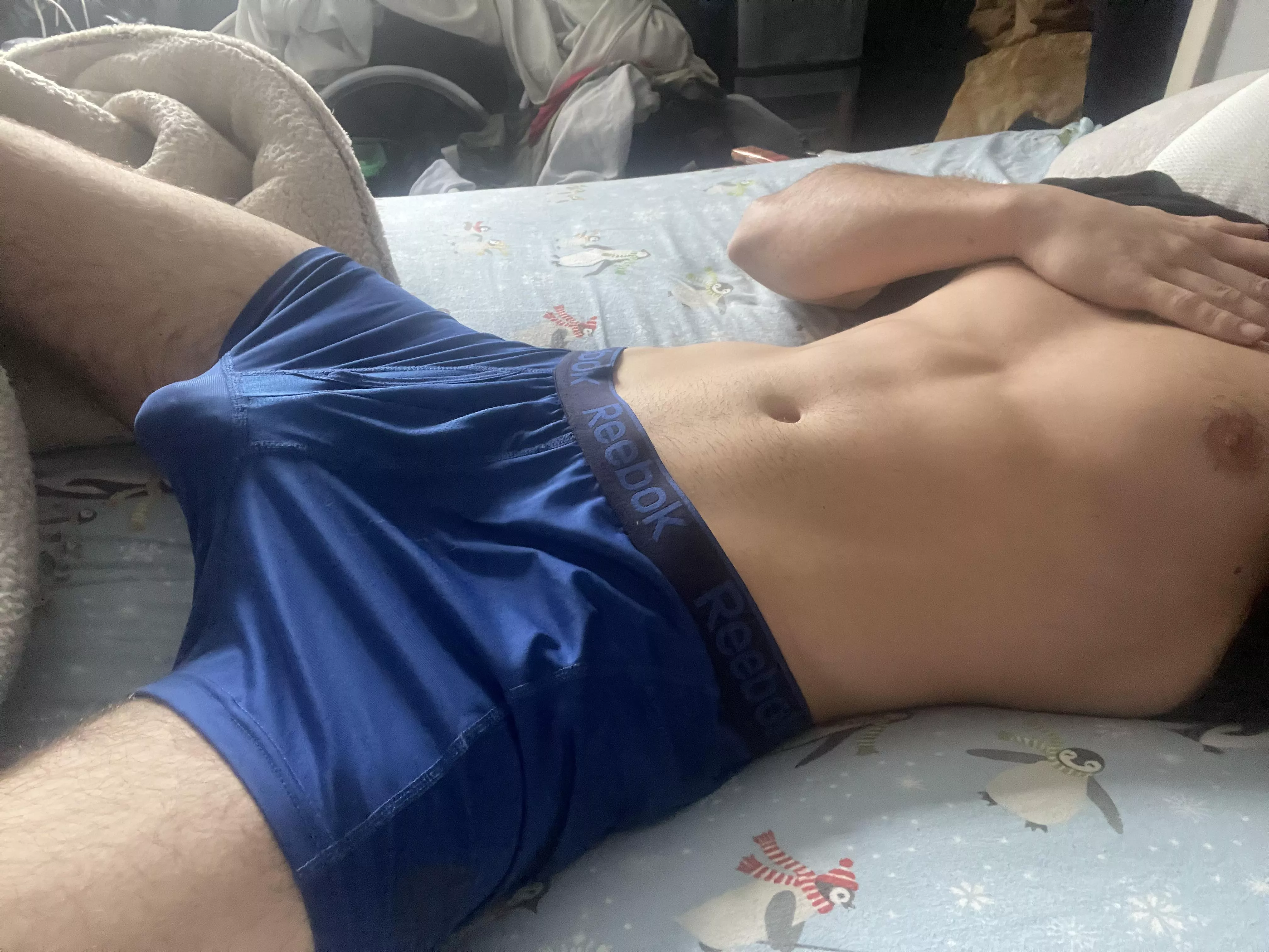 There me plenty of room in bed