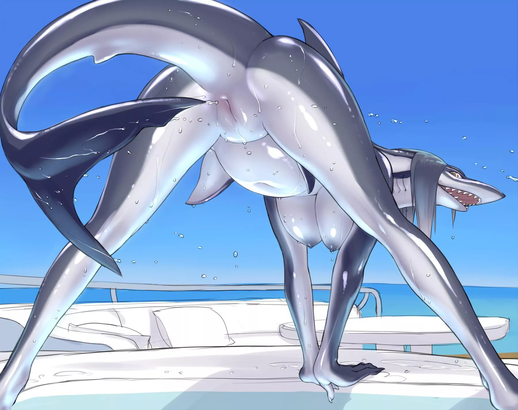 Hentai shark girls фото 96