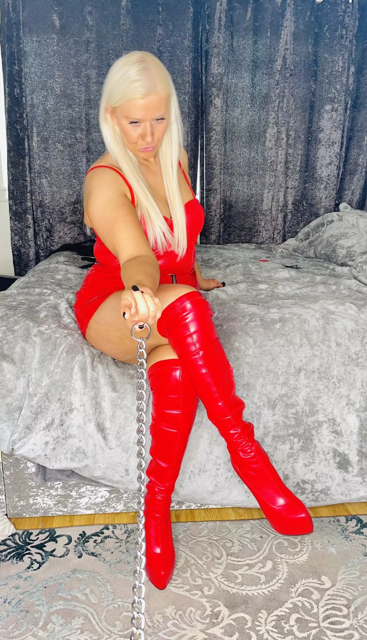 There’s no better place to be than on the end of my leash… There’s no better place to be than on the end of my leash…