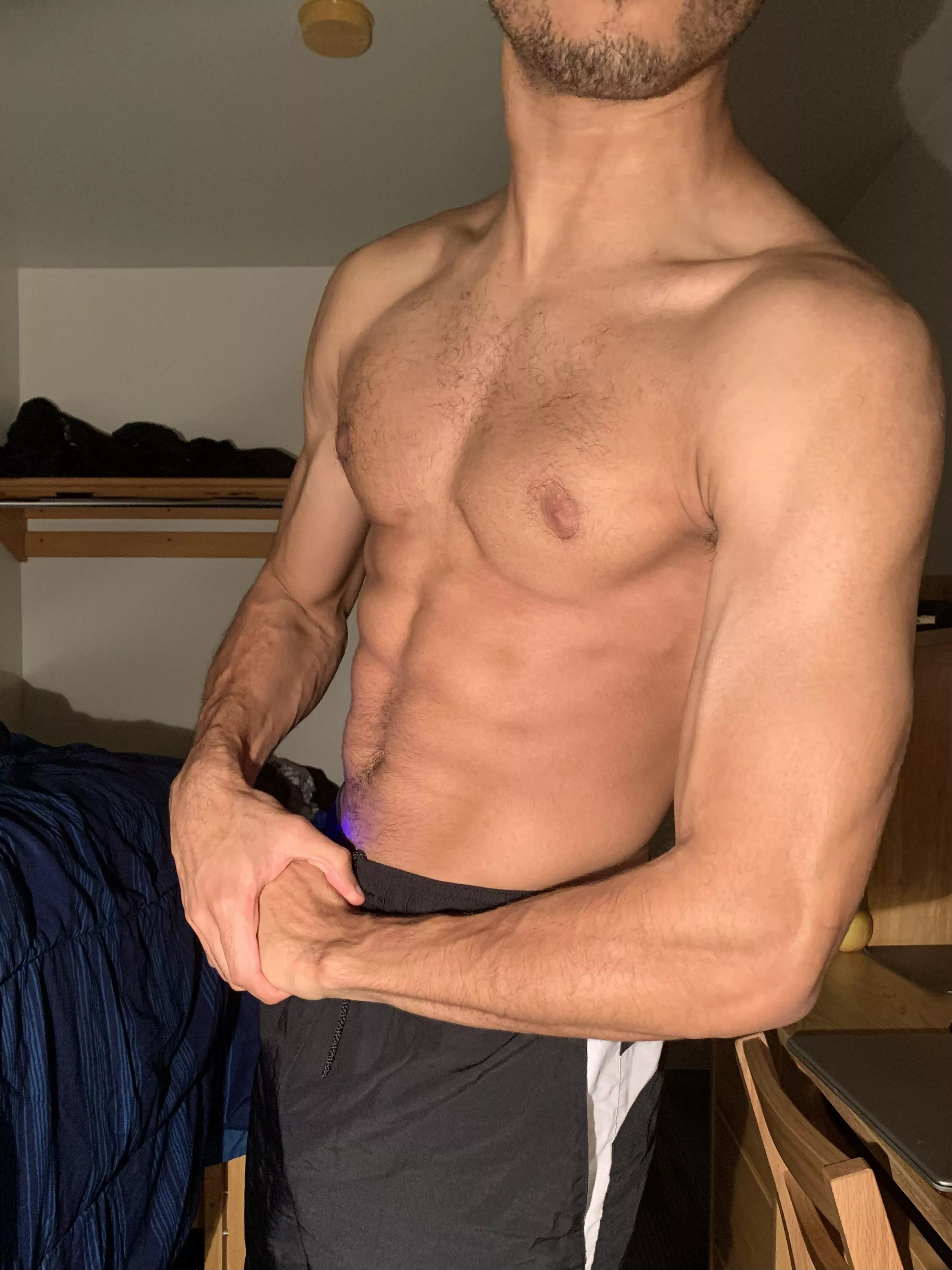 These arms are made for squeezing ??