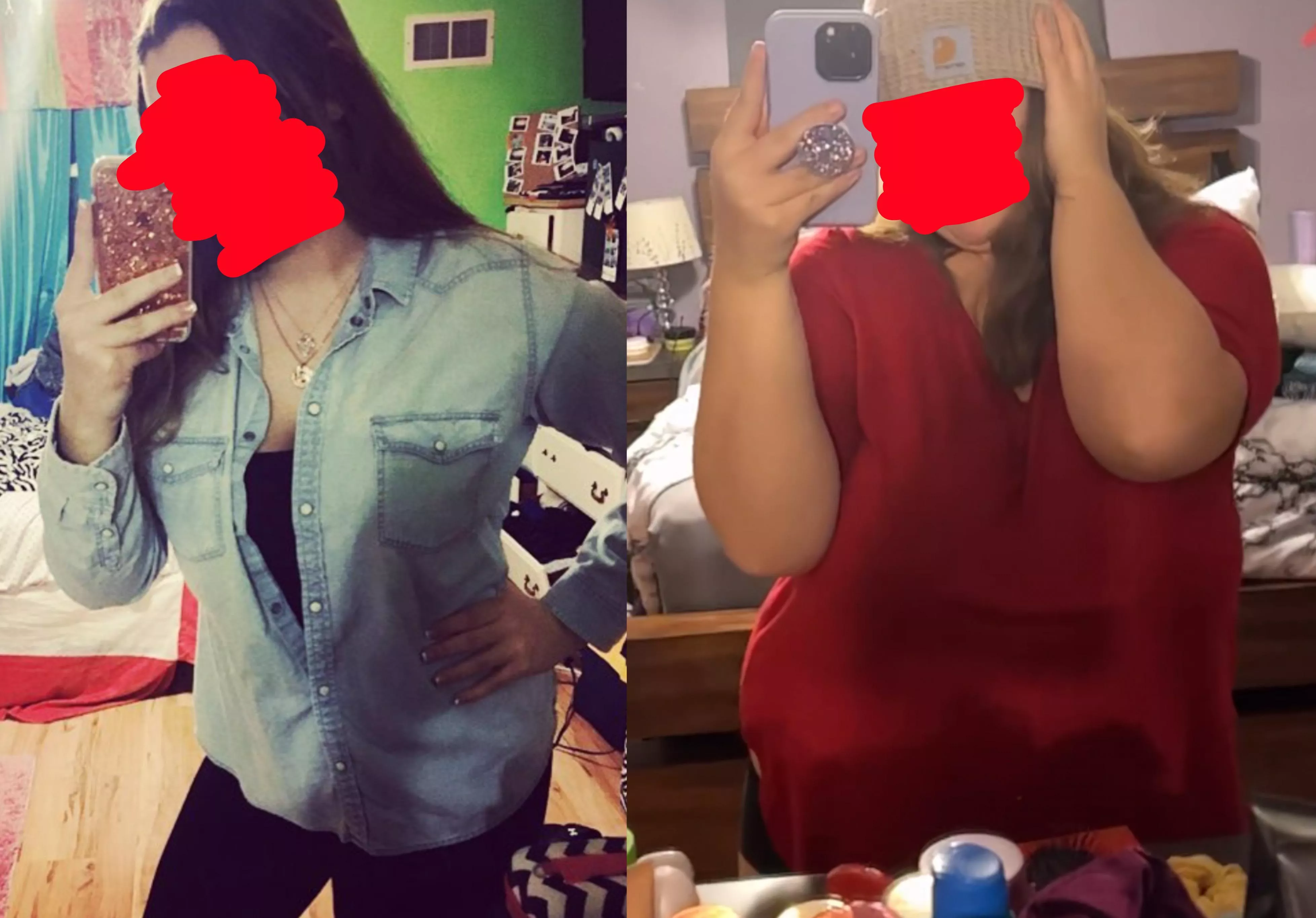 These comparisons really make me feel fat 😂