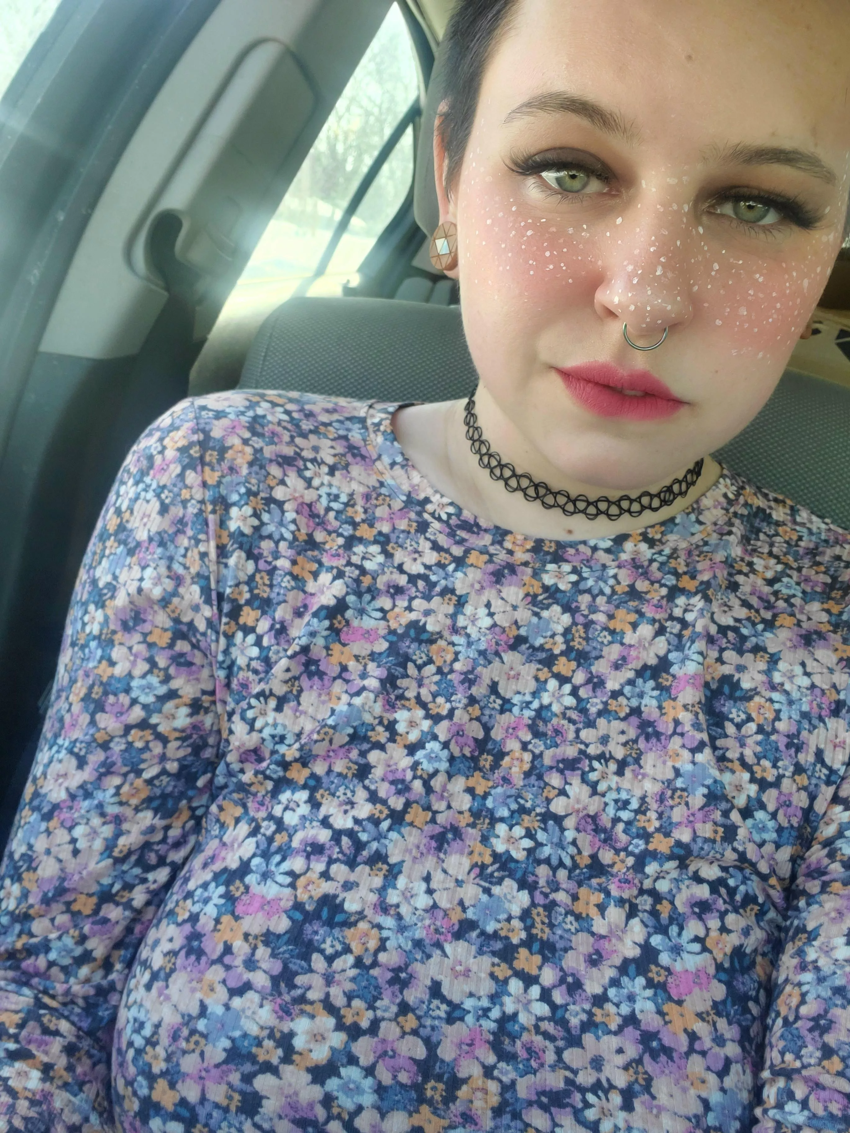 These freckles need some work ? but I was feeling everything else about my makeup today