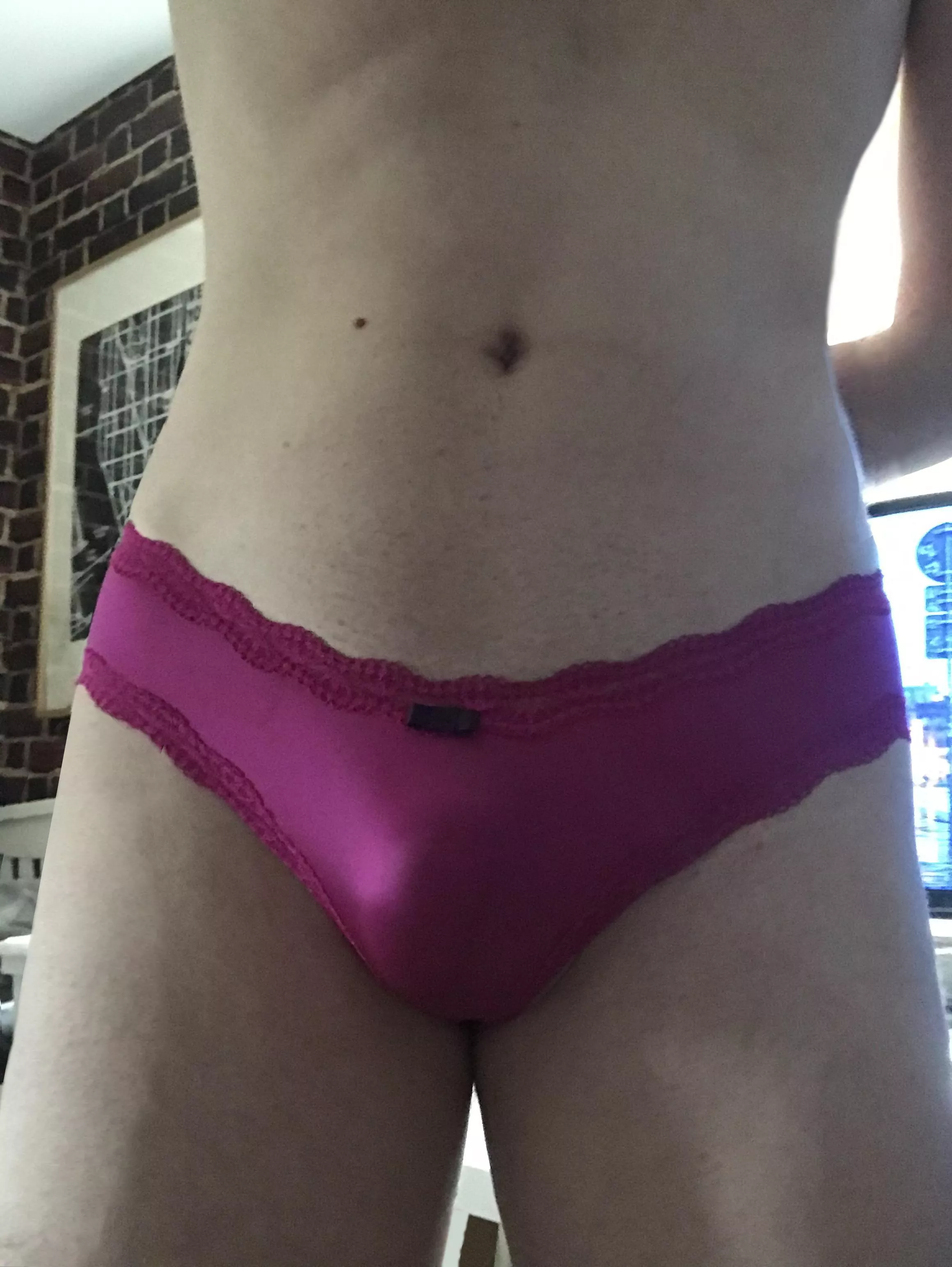 These panties have me feeling submissive and breedable... These panties have me feeling submissive and breedable...