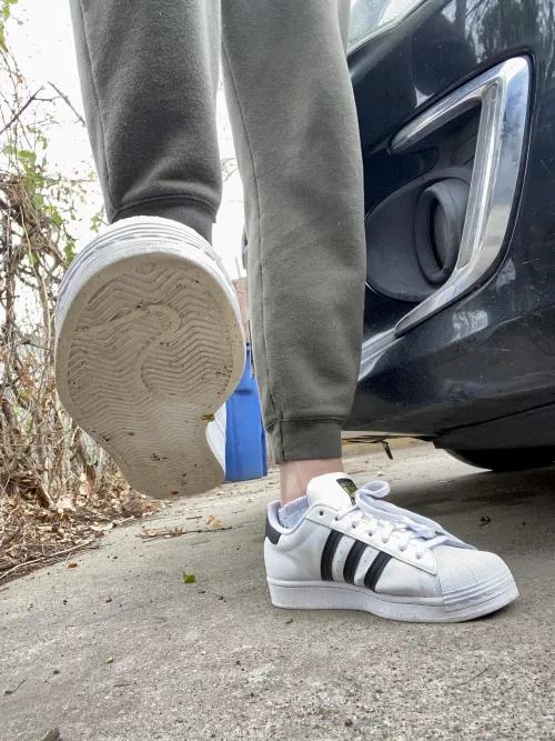 These shoes were from a very good boy who has accepted the fact that my needs always come before his.