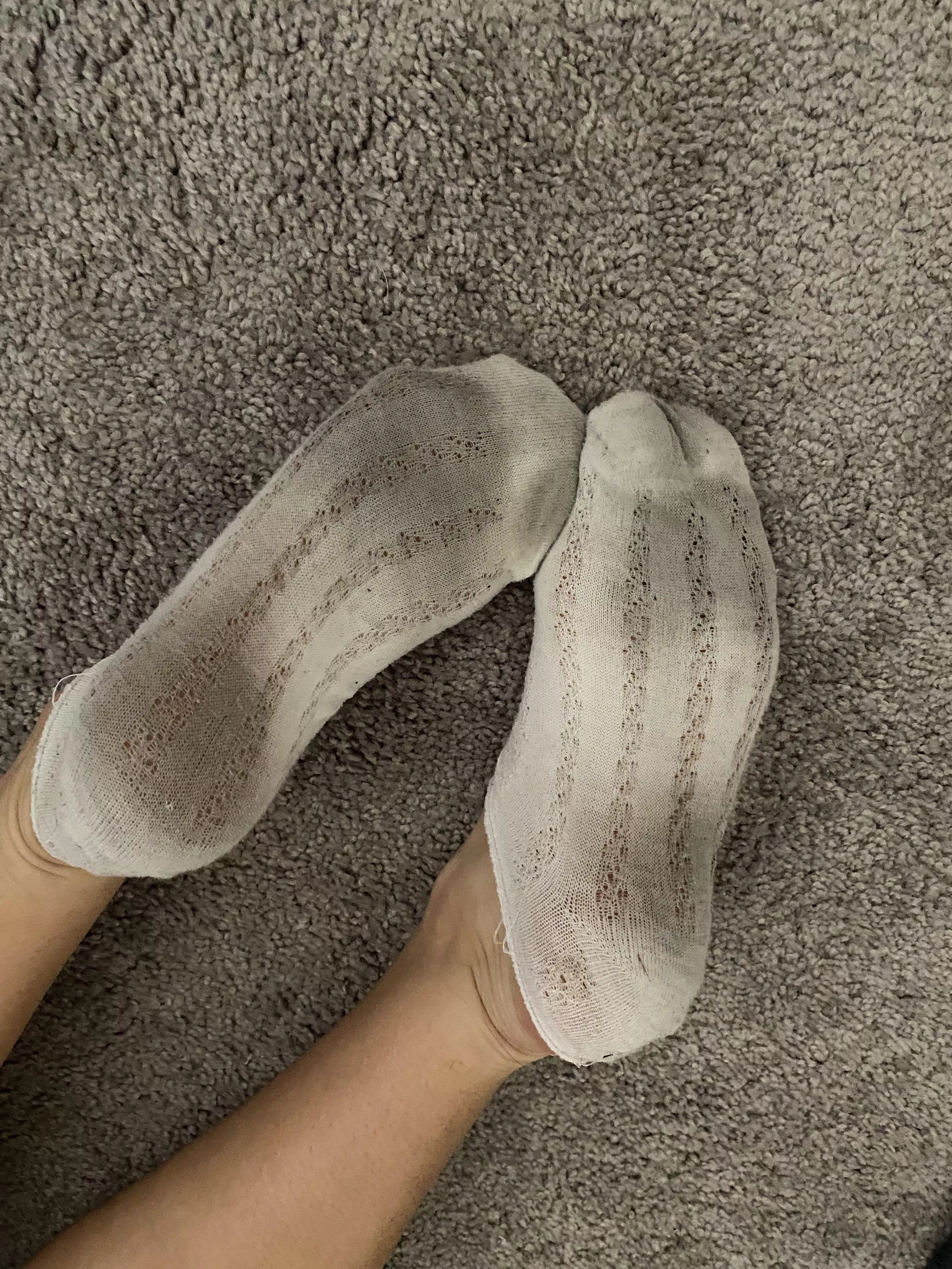 These were once white 😳