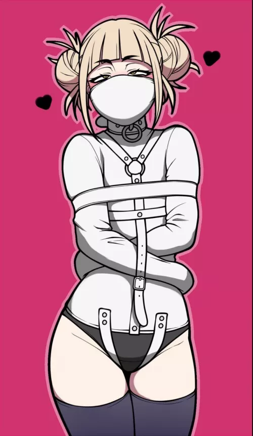 They finally figured out a way to stop Toga. Look she even likes it.