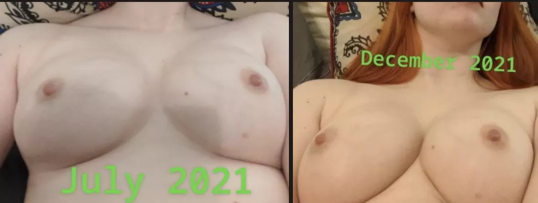 They're still growing, wonder what they'll look like this time next year They're still growing, wonder what they'll look like this time next year