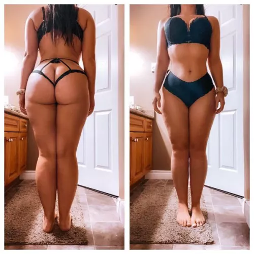 Thick in the front and thick in the back Thick in the front and thick in the back