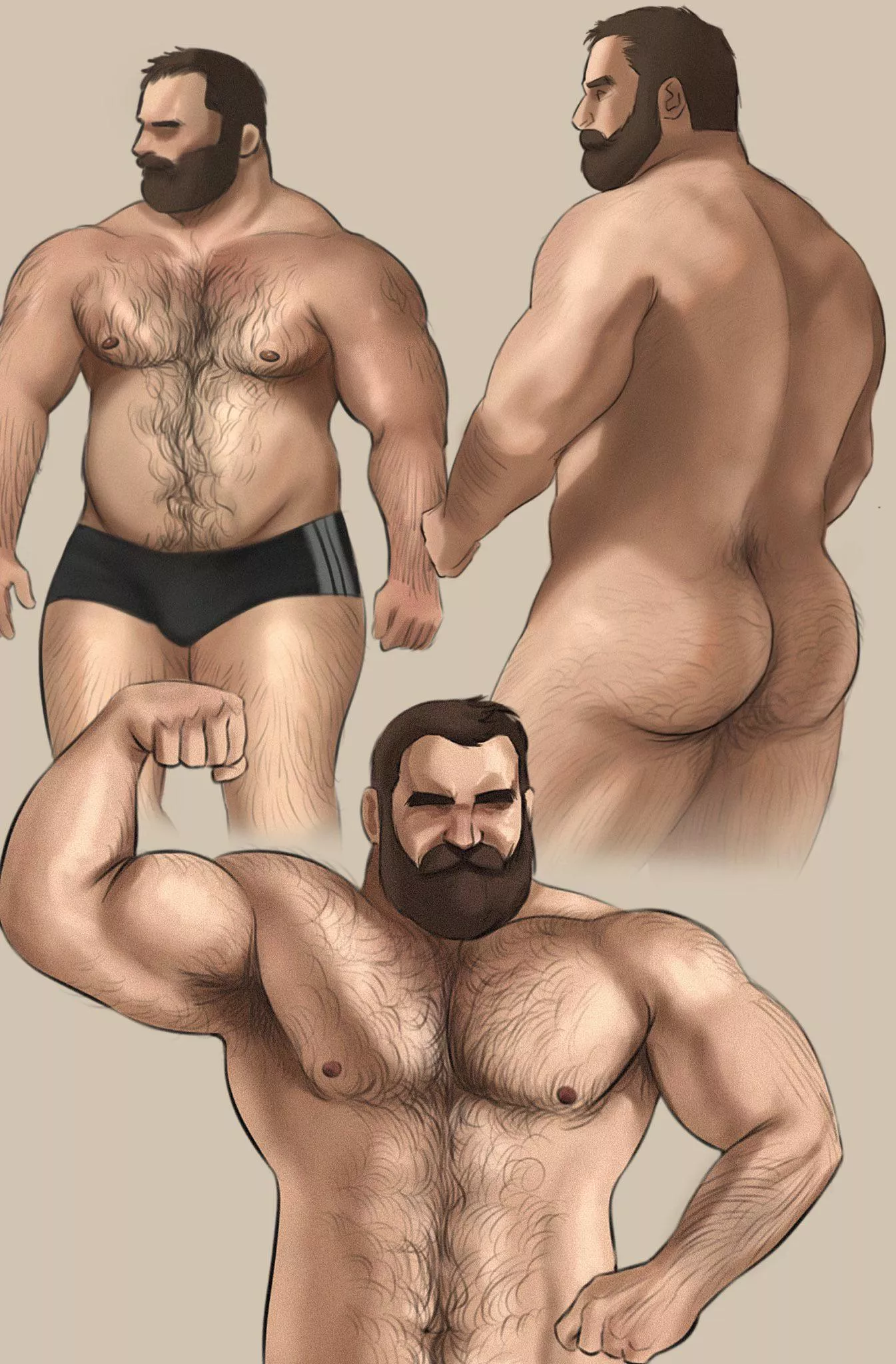 Muscular Bear | Sex Pictures Pass