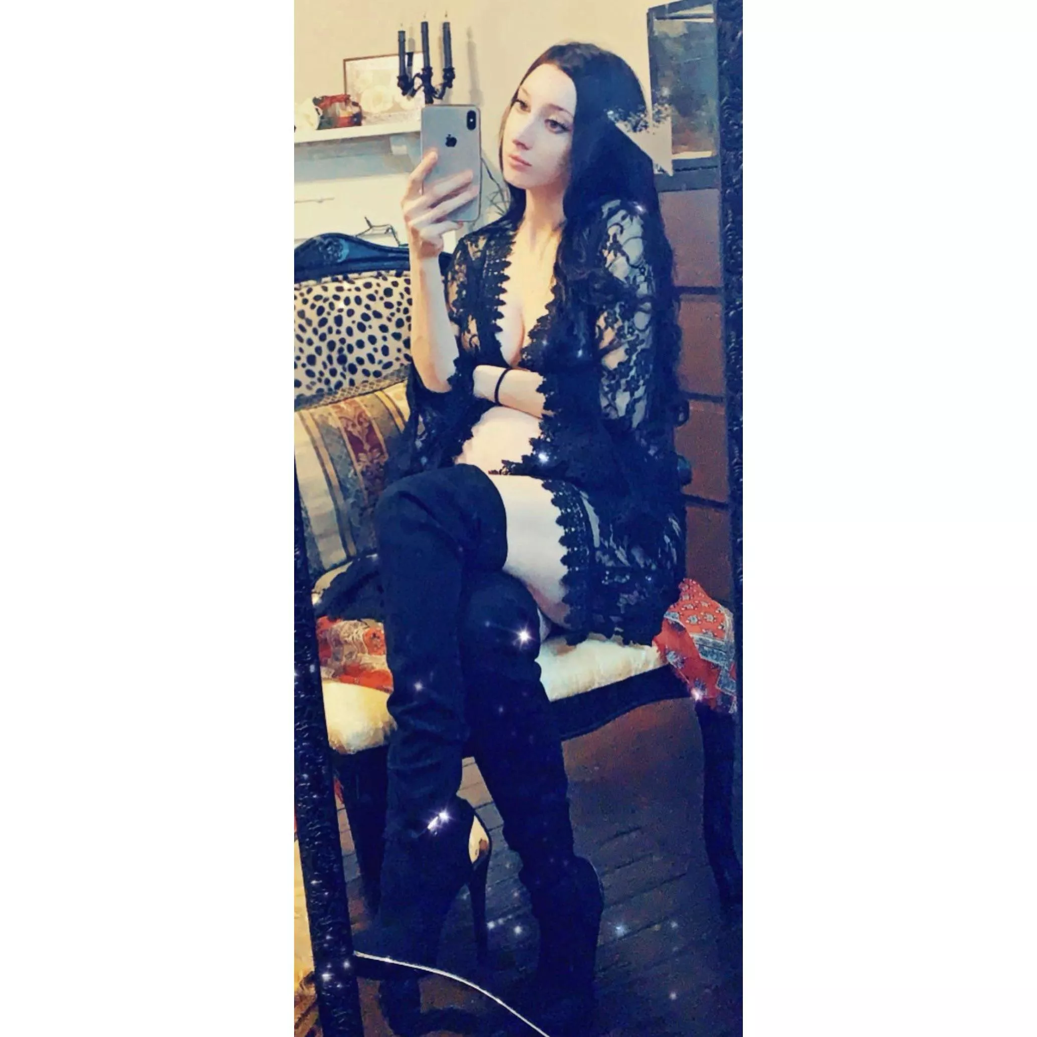 Thick thighs and knee highs Thick thighs and knee highs
