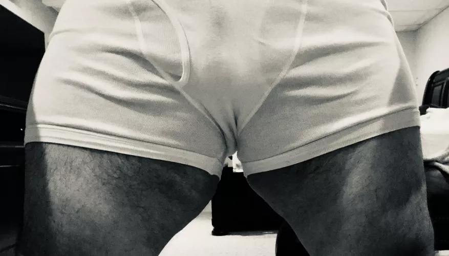 Thick thighs and tighty whities.